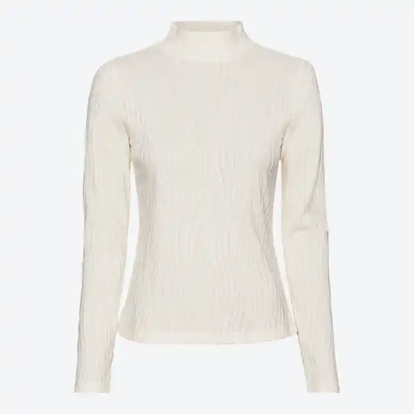 Bild 3 von Damen-Langarmshirt mit Struktur