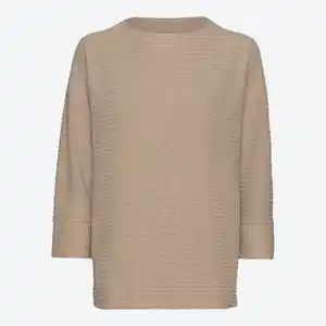 Damen-Pullover in Rippstrickoptik