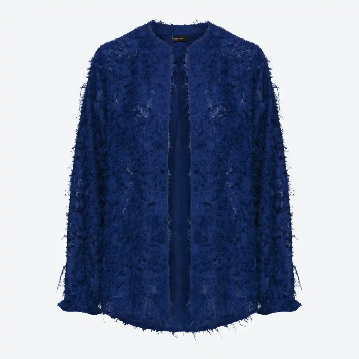 Bild 1 von Damen-Blusenjacke mit Rundhalsausschnitt