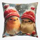 Bild 3 von Kissenhülle mit Tier-Motiven, ca. 40x40 cm