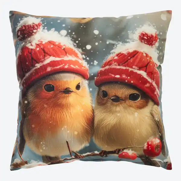 Bild 3 von Kissenhülle mit Tier-Motiven, ca. 40x40 cm