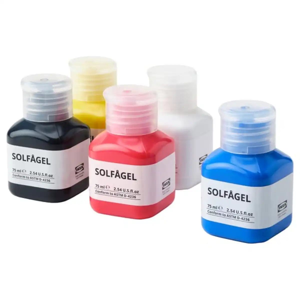 Bild 1 von SOLFÅGEL Acrylfarbe, versch. Farben, 375 ml