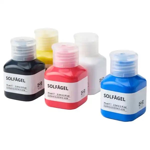 Bild 1 von SOLFÅGEL Acrylfarbe, versch. Farben, 375 ml
