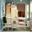 Bild 4 von VIHALS Klapptisch, weiß, 39/95/151x90 cm