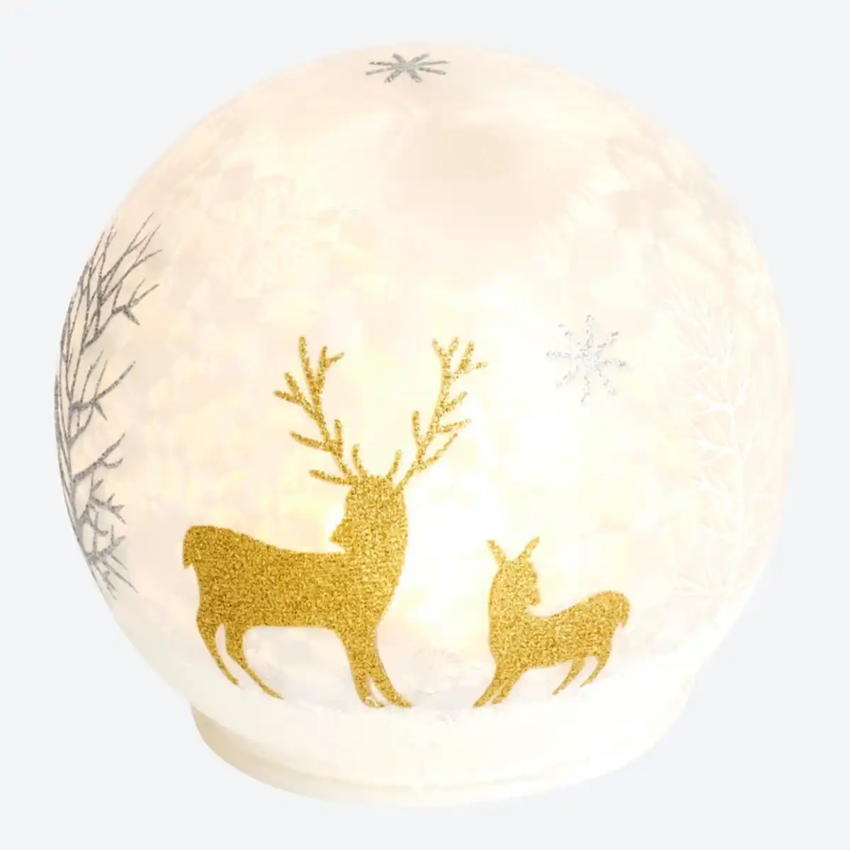 Bild 4 von LED-Glaskugel "Winterzauber" mit Timerfunktion
