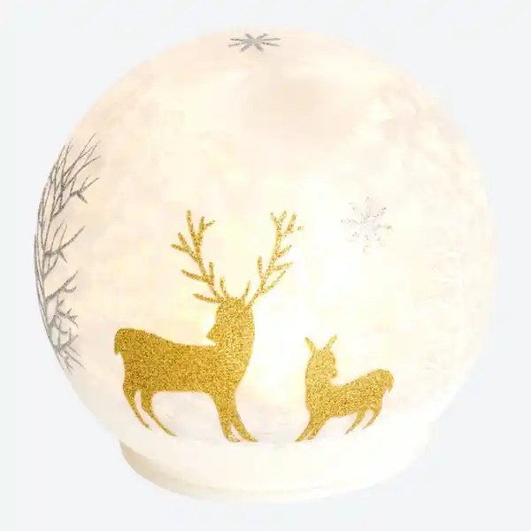 Bild 4 von LED-Glaskugel "Winterzauber" mit Timerfunktion