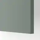 Bild 2 von METOD Wandschrank mit Böden, weiß/Nickebo matt graugrün, 40x100 cm