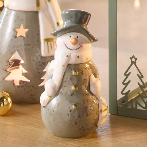 Bild 1 von Deko-Schneemann, ca. 6,5x6x12,5 cm