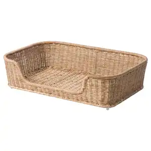 UTSĂ…DD Hundebett, Rattan, 80x50x20 cm