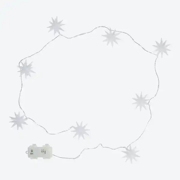 Bild 3 von LED-Lichterkette "Sterne" mit Timerfunktion, ca. 170 cm