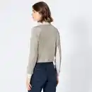 Bild 4 von Damen-Flausch-Sweatjacke mit Stickerei