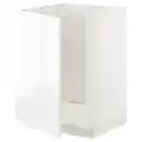 Bild 1 von METOD Unterschrank für Spüle, weiß/Voxtorp Hochglanz/weiß, 60x60 cm