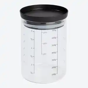 Vorratsbehälter mit Skala, Ø ca. 10 cm