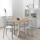 Bild 4 von MARIEDAMM Tisch, weiß Eiche, 105 cm