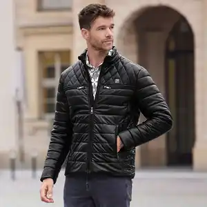 Herren-Jacke in Kunstleder-Optik