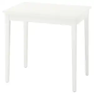NÄSINGE Tisch, weiß, 80x60 cm