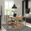 Bild 2 von NACKANÄS / NACKANÄS Tisch und 4 Stühle, Akazie/Akazie, 140 cm