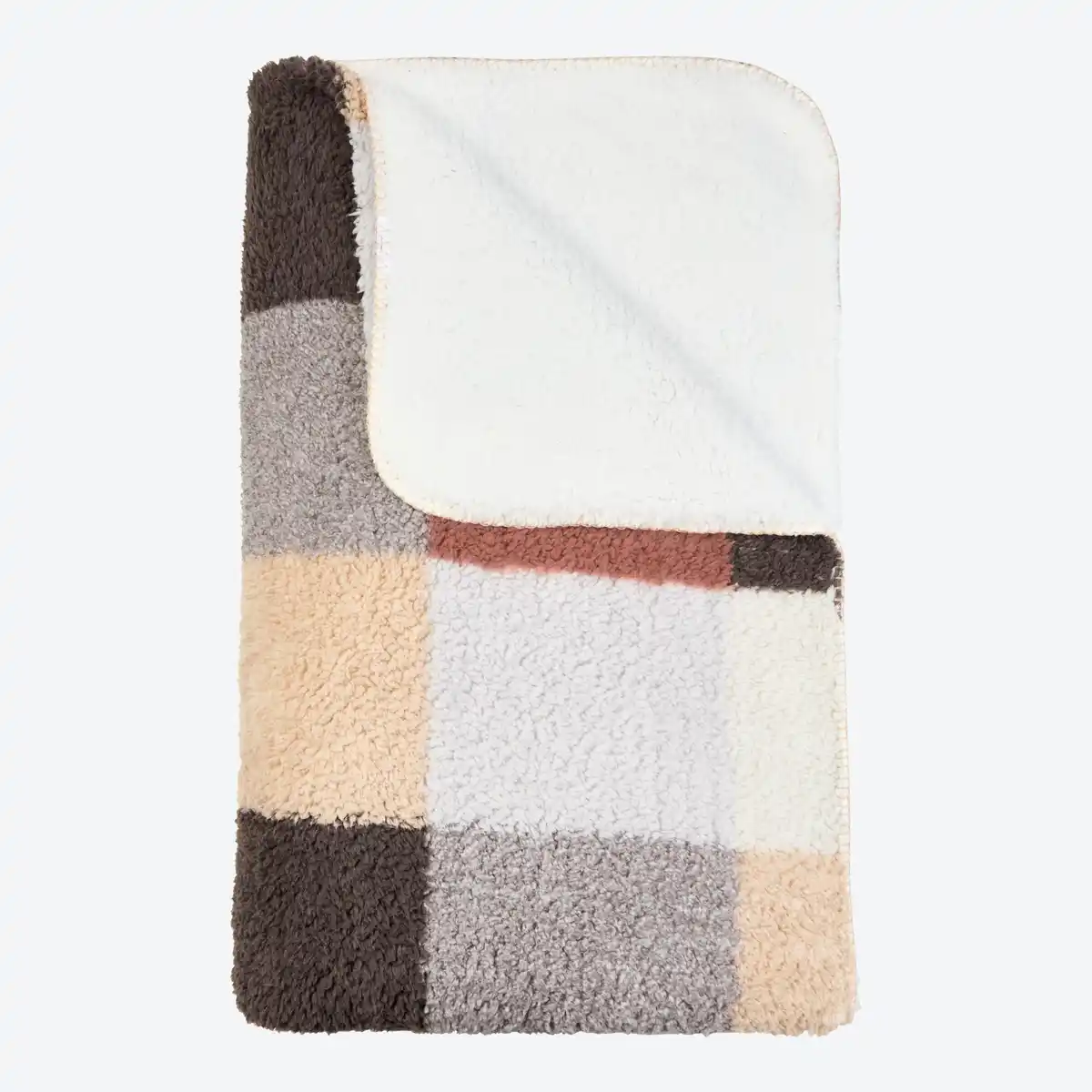 Bild 1 von XL-Wohndecke mit Ziernaht, ca. 150x200 cm