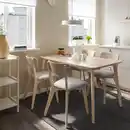 Bild 4 von LISABO Tisch, Eschenfurnier, 140x78 cm