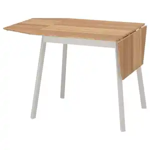 IKEA PS 2012 Klapptisch, Bambus/weiß, 74/106/138x80 cm