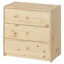 Bild 1 von RAST Kommode mit 3 Schubladen, Kiefer, 60x59 cm