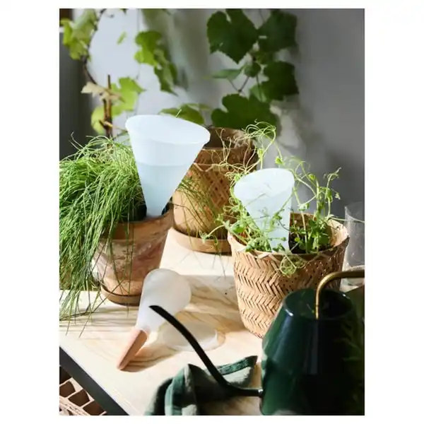 Bild 4 von SVÄMSKOG Selbstbewässerungseinsatz, Terrakotta/transparent, 25 cl