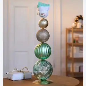 Weihnachtskugelturm, ca. 41 cm