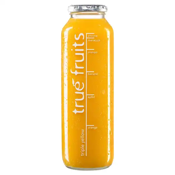 Bild 1 von TRUE FRUITS Smoothie 0,75 l, yellow