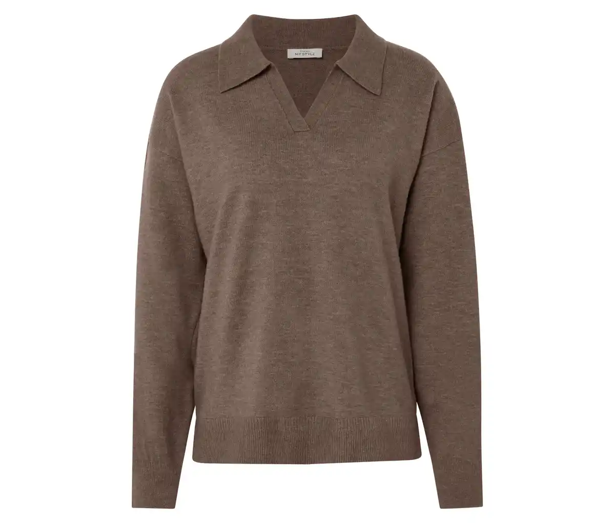 Bild 1 von Strickpullover mit Polokragen