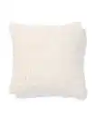 Bild 1 von Kissenbezug, 40 x 40 cm, Teddystoff, Weiß