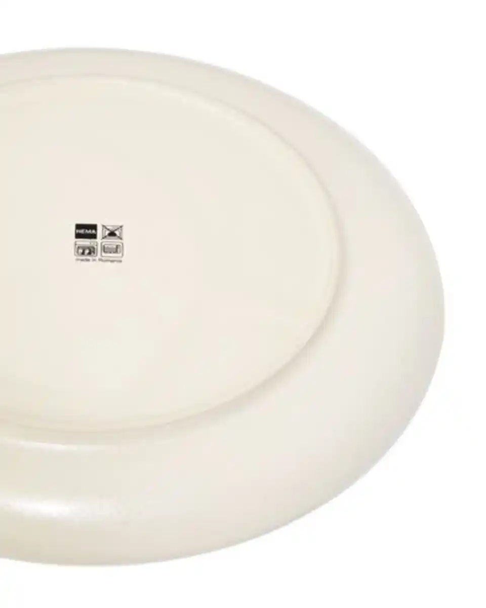 Bild 3 von Speiseteller, Ø 26 cm, PUUR, reaktive Glasur, Off-white