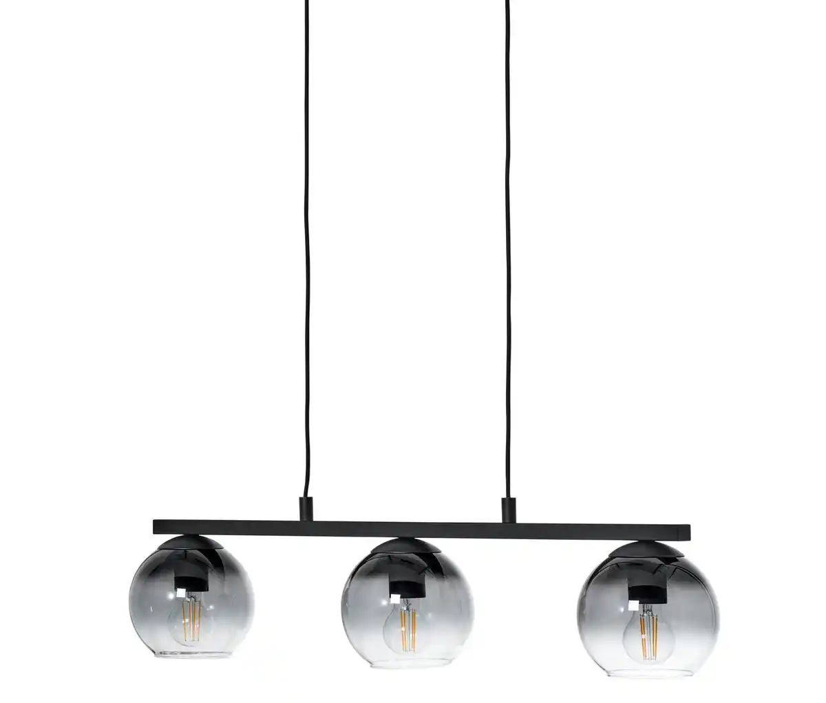 Bild 1 von Pendelleuchte mit Schirmen aus Rauchglas