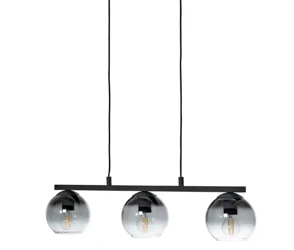 Bild 1 von Pendelleuchte mit Schirmen aus Rauchglas
