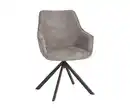 Bild 1 von deVries Diningsessel »San Carlo«, mouse grey