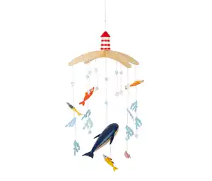 small foot Mobile mit Halterung »Seaside«