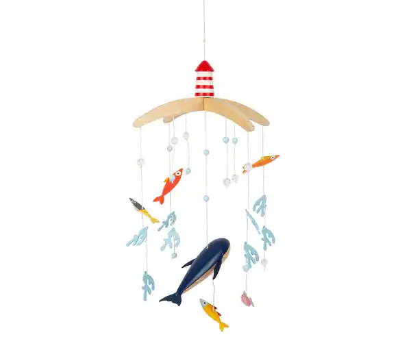 Bild 1 von small foot Mobile mit Halterung »Seaside«