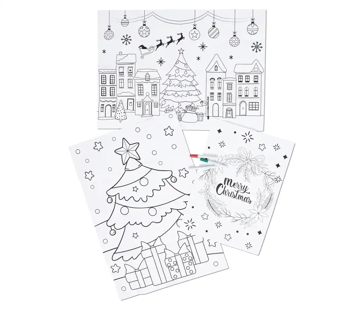 Bild 1 von Weihnachts-Fenstermalerei