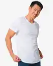 Bild 1 von 2er-Pack Herren-T-Shirts, Regular Fit, V-Ausschnitt weiß
