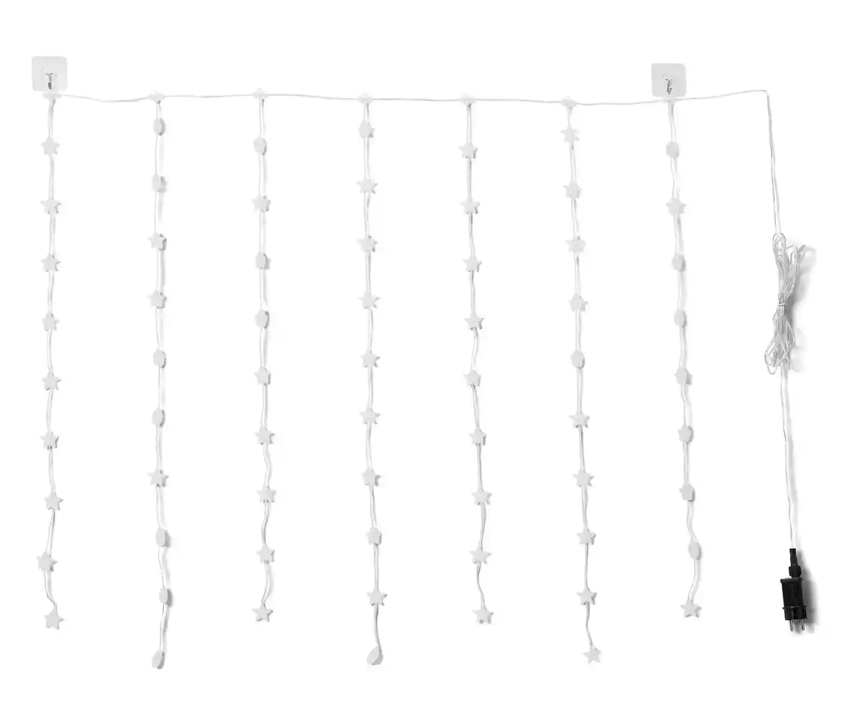 Bild 1 von LED-Lichtervorhang, Sterne, kurz