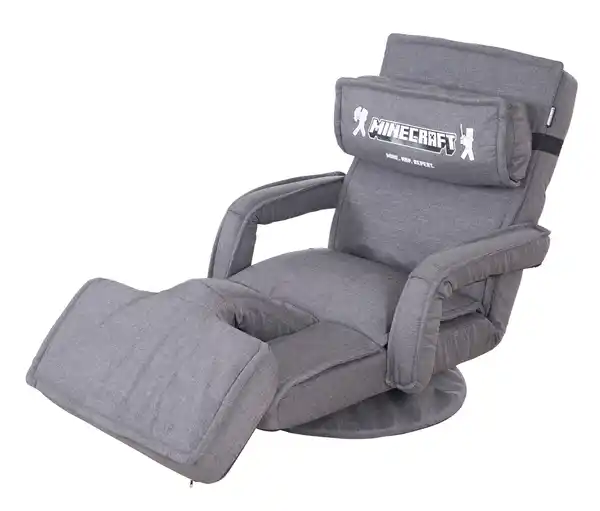 Bild 1 von roba Minecraft Loungesessel mit Beinen und Armlehne