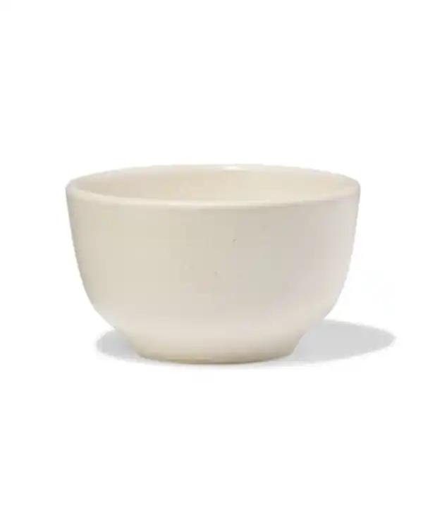 Bild 1 von Hohes Schälchen, Ø 7 cm, PUUR, reaktive Glasur, Off-White