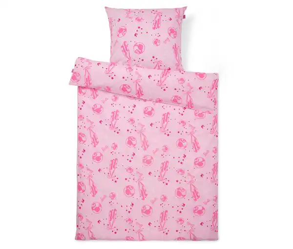 Bild 1 von Kinder-Renforcé-Bettwäsche »Barbie«, Normalgröße