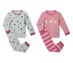 2 Kinder-Pyjamas, Rosa