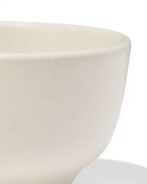 Bild 2 von Hohes Schälchen, Ø 7 cm, PUUR, reaktive Glasur, Off-White