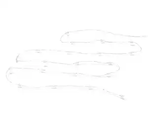 LED-Microlichterkette, Sterne