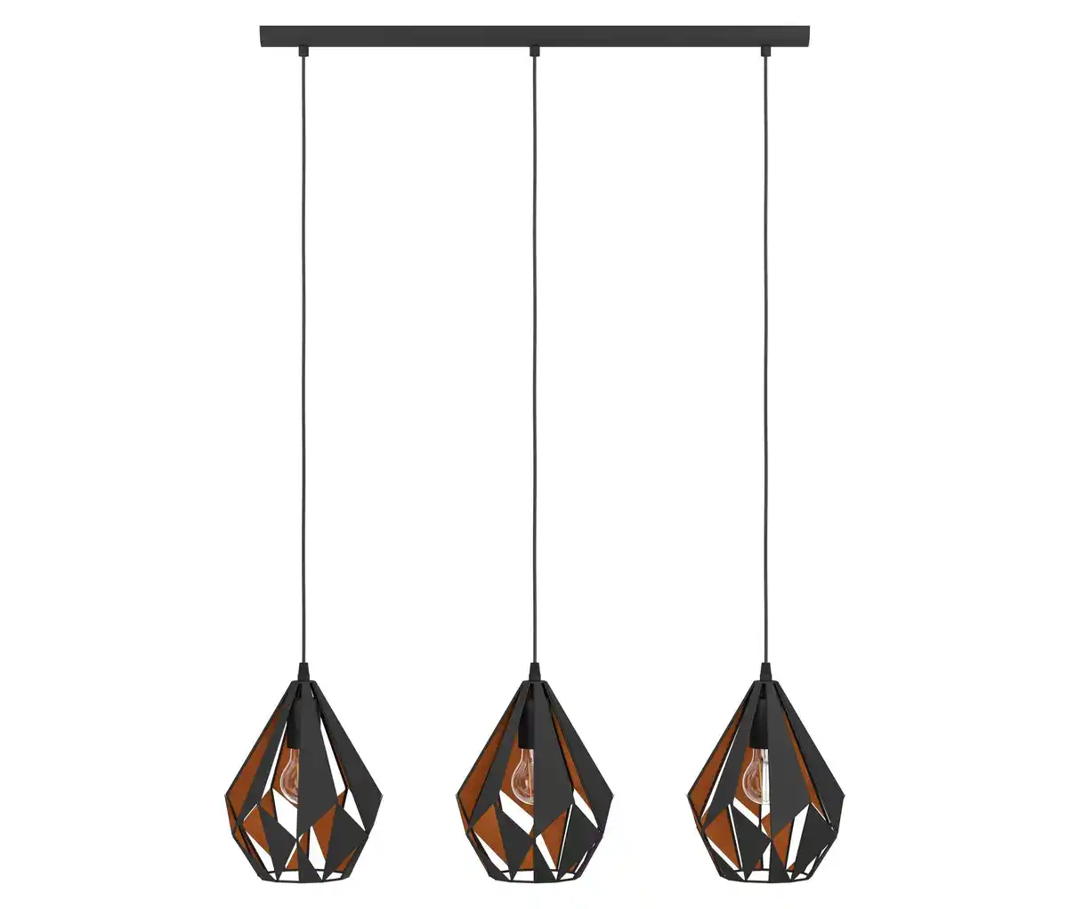 Bild 1 von Eglo Pendelleuchte »Carlton«, 3-flammig