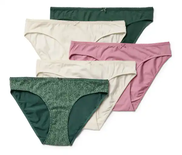 Bild 1 von 5 Slips, grün/creme/rosa