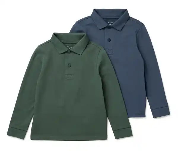 Bild 1 von 2 Kinder-Poloshirts aus Baumwoll-Piqué