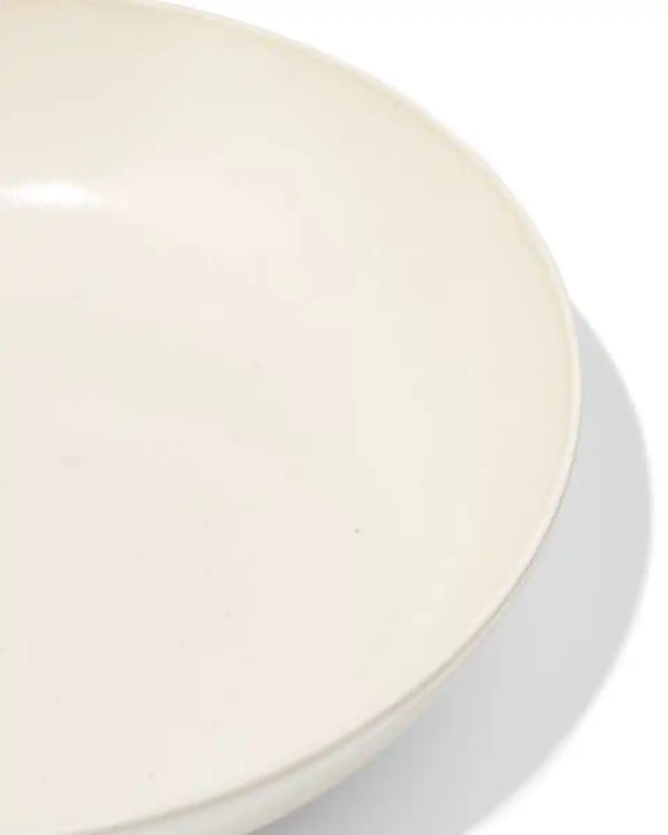 Bild 2 von Tiefer Teller, Ø 22 cm, PUUR, reaktive Glasur, Off-White