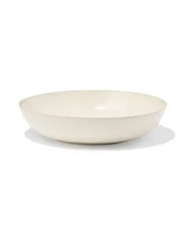 Bild 1 von Tiefer Teller, Ø 22 cm, PUUR, reaktive Glasur, Off-White